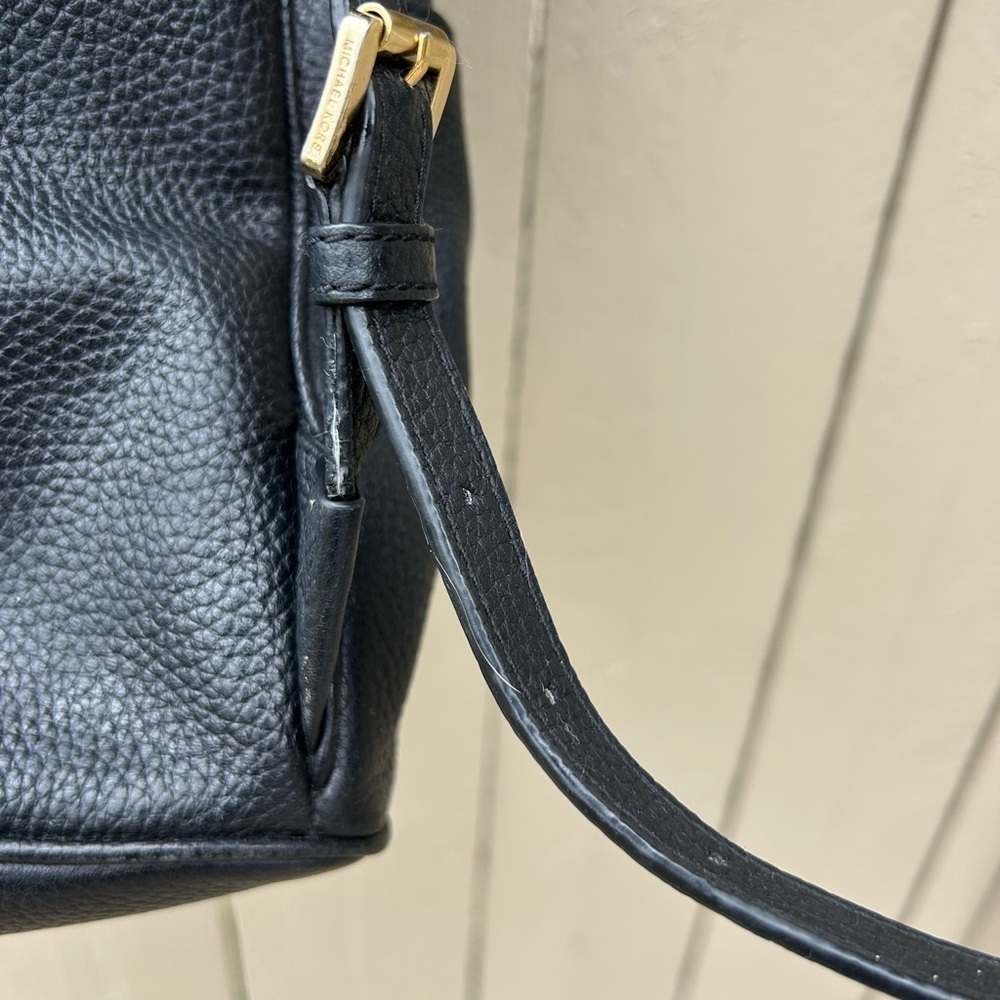 Michael Kors Pebbled Leather Backpack See Description and Photos Large Backpack - Picture 10 of 11